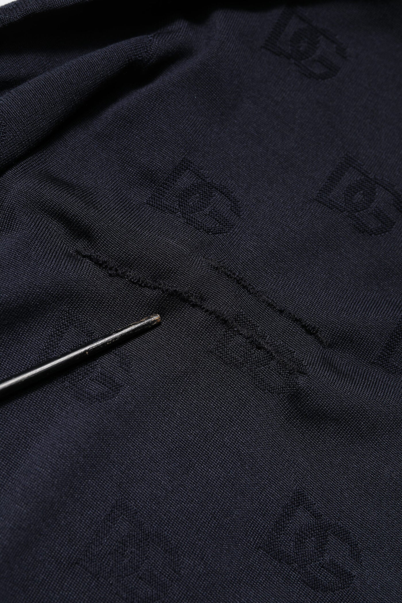 Dolce & Gabbana Black Silk Crew Neck Sweatshirt Sweater