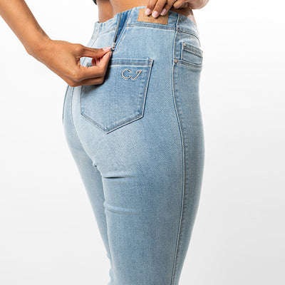 Undone Hem Bootcut Fashion Style