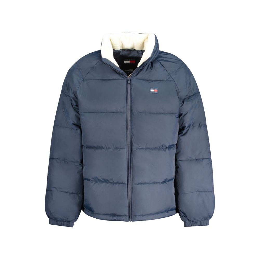 Tommy Hilfiger Blue Recycled Polyester Men Jacket