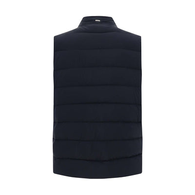Herno Black Polyamide Sleveless Jacket
