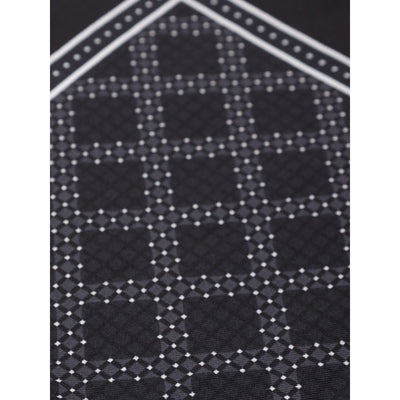 Dolce & Gabbana Black Silk Pocket Square