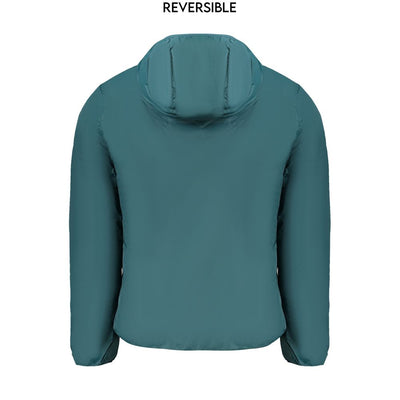 Norway 1963 Green Polyamide Men Reversible Jacket