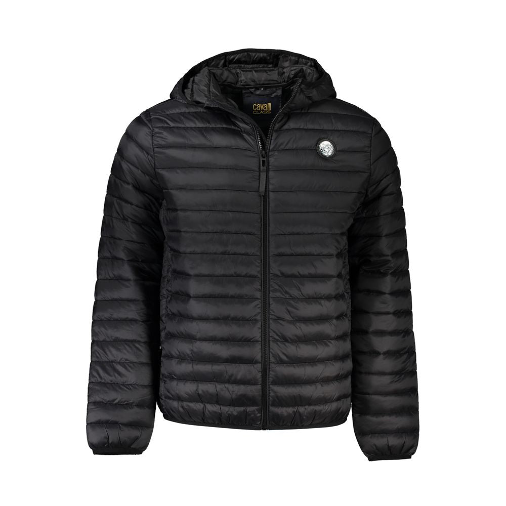 Cavalli Class Black Polyamide Men's Jacket
