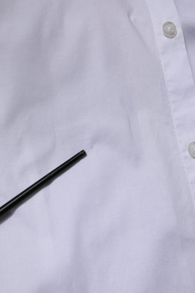 Daniele Alessandrini White Long Sleeves Dress Shirt