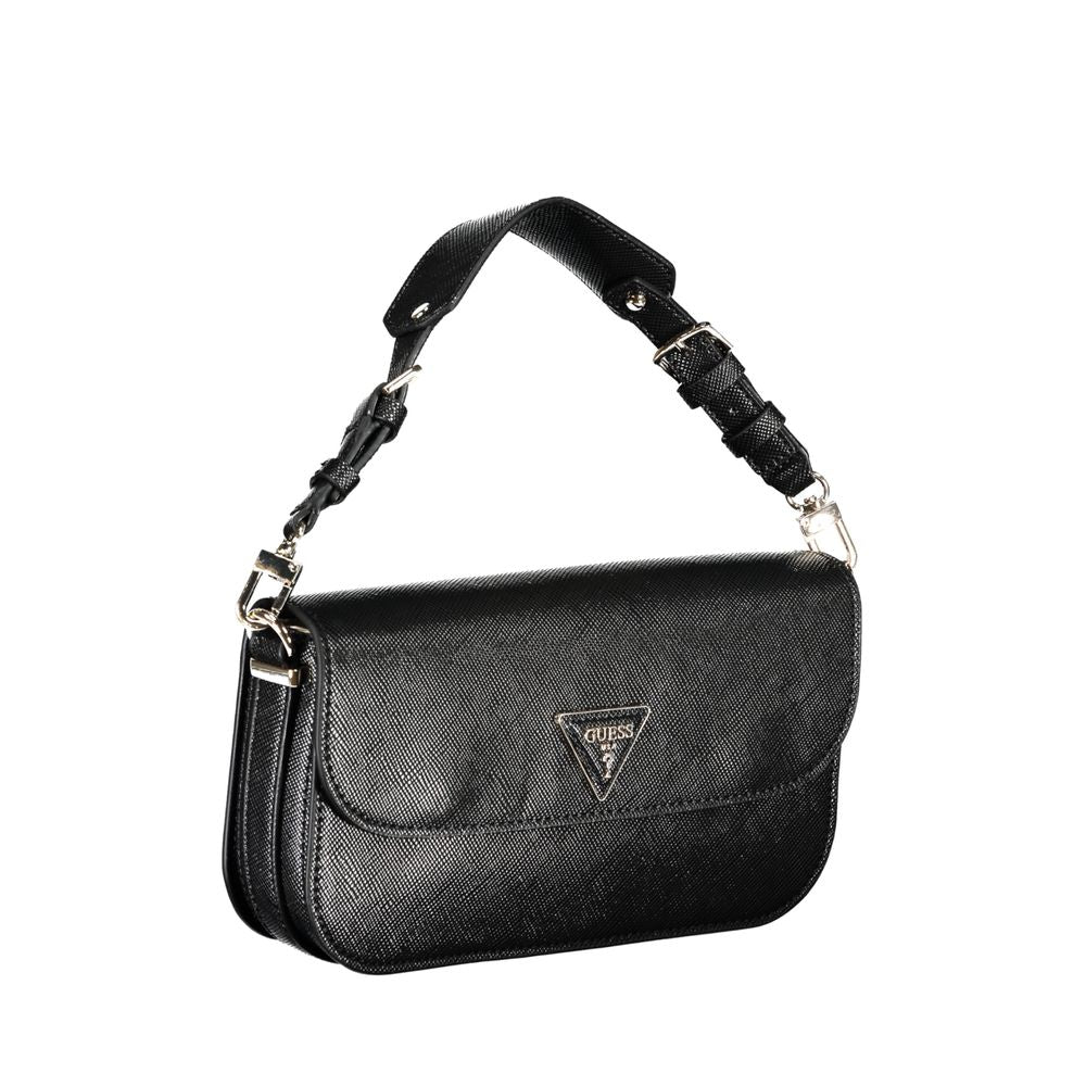 Guess Jeans Black Polyurethane Women Handbag