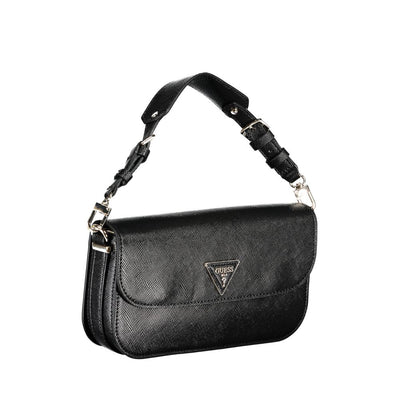 Guess Jeans Black Polyurethane Women Handbag