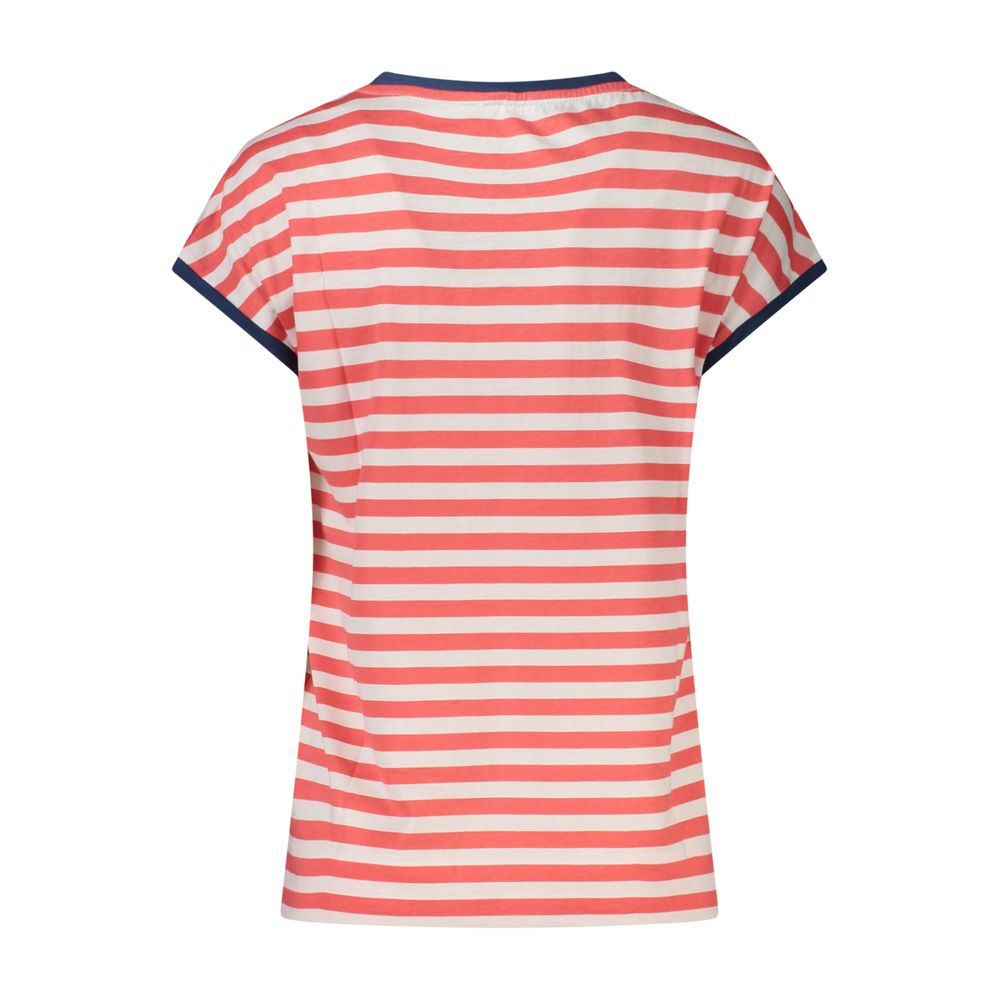 North Sails Red Cotton Women T-Shirt