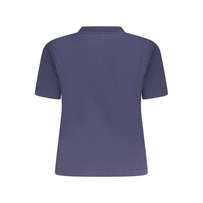 Calvin Klein Blue Cotton Women T-Shirt