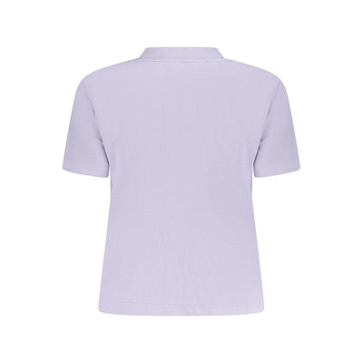 Calvin Klein Purple Cotton Women T-Shirt