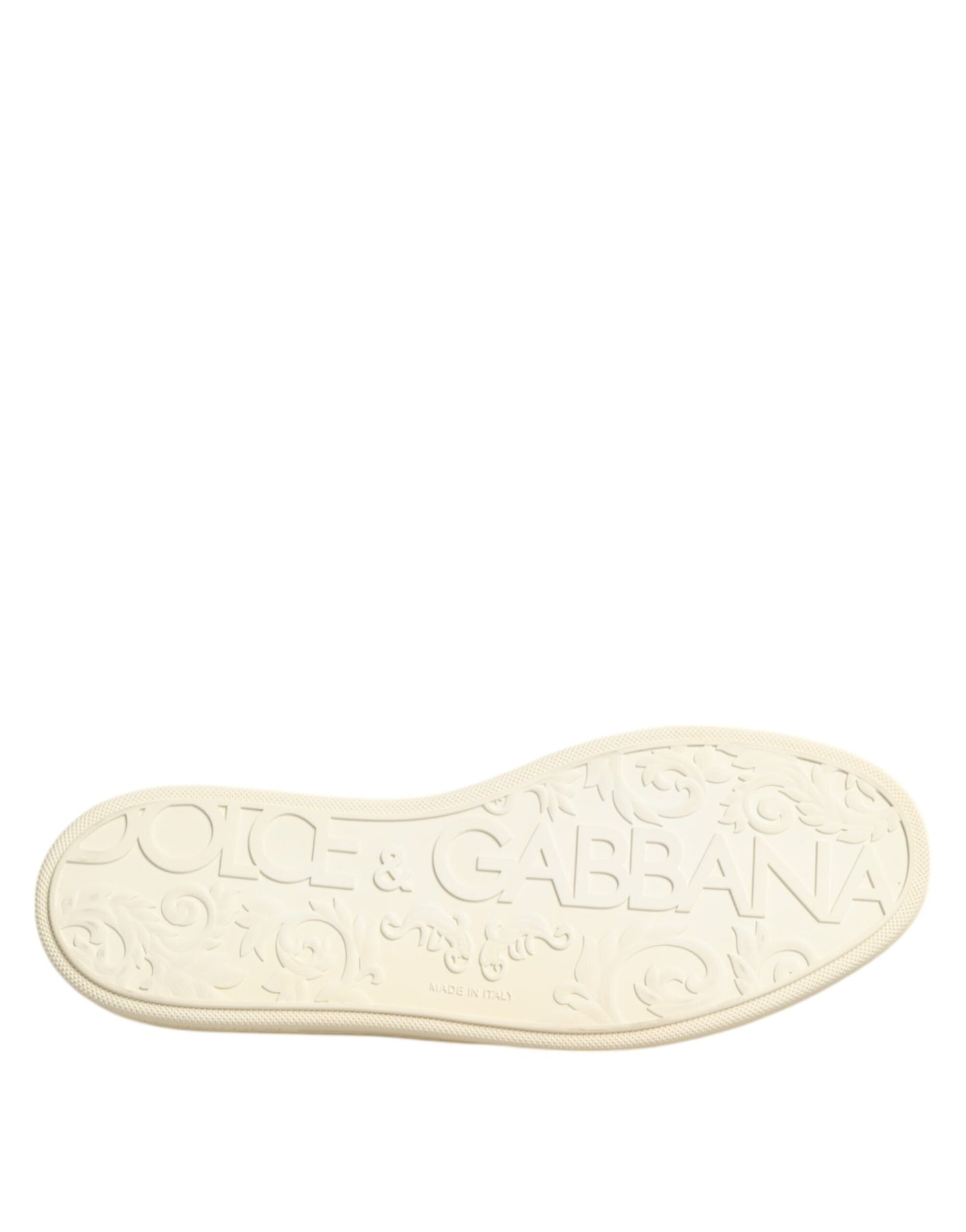 Dolce & Gabbana Black Leather Bee Crown Low Top Sneakers Shoes