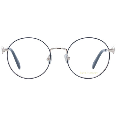 Emilio Pucci Blue Metal Glasses (Frames)
