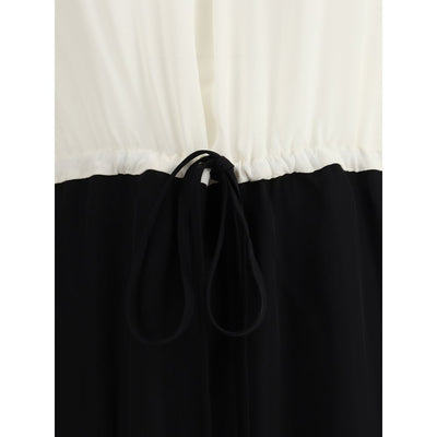 Crida Milano Multicolor Silk Casual Dress