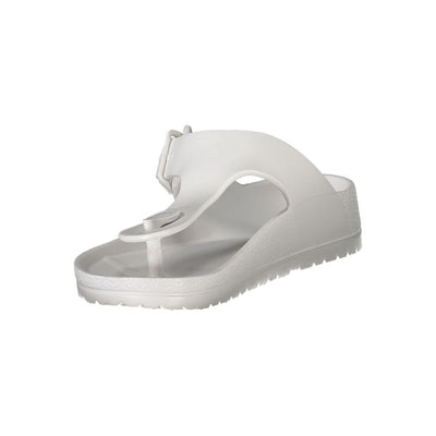 Norway 1963 White Plastic Women Sandal