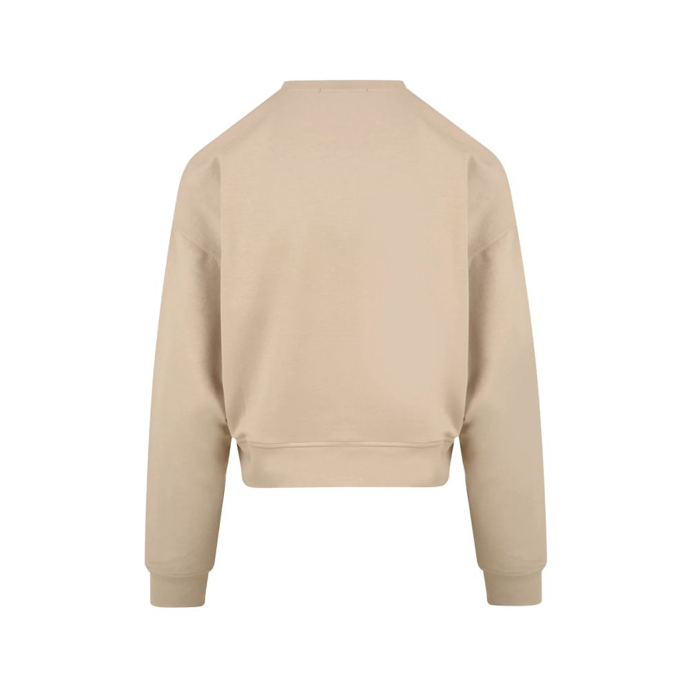 Hinnominate Beige Modal Women Sweater
