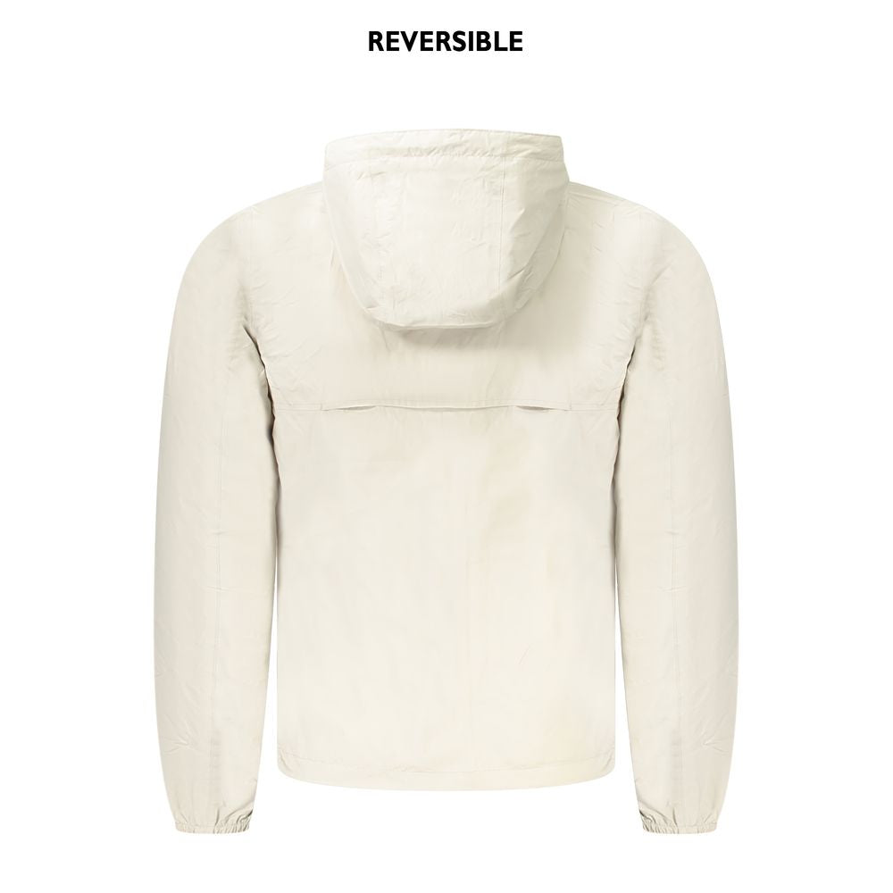 K-WAY Beige Nylon Men's Jacket