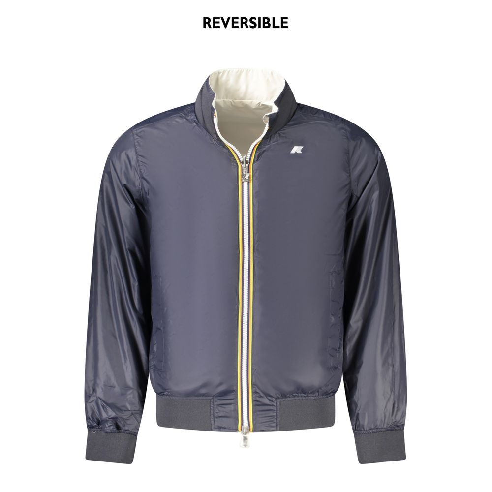 K-WAY Beige Nylon Men Jacket