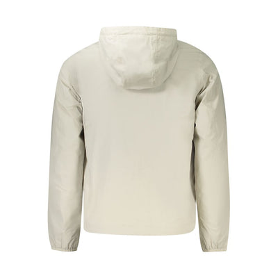 K-WAY Beige Nylon Men Jacket