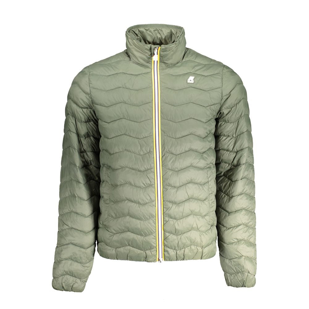 K-WAY Green Polyamide Men Jacket