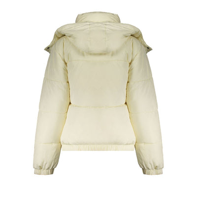 Fila Beige Polyester Jackets & Coat