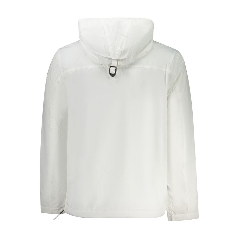 Napapijri White Polyamide Men Jacket