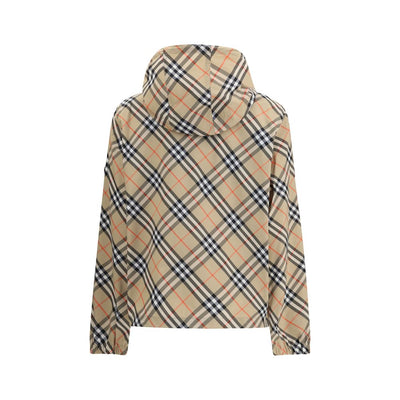 Burberry Beige Polyester Shell Jacket