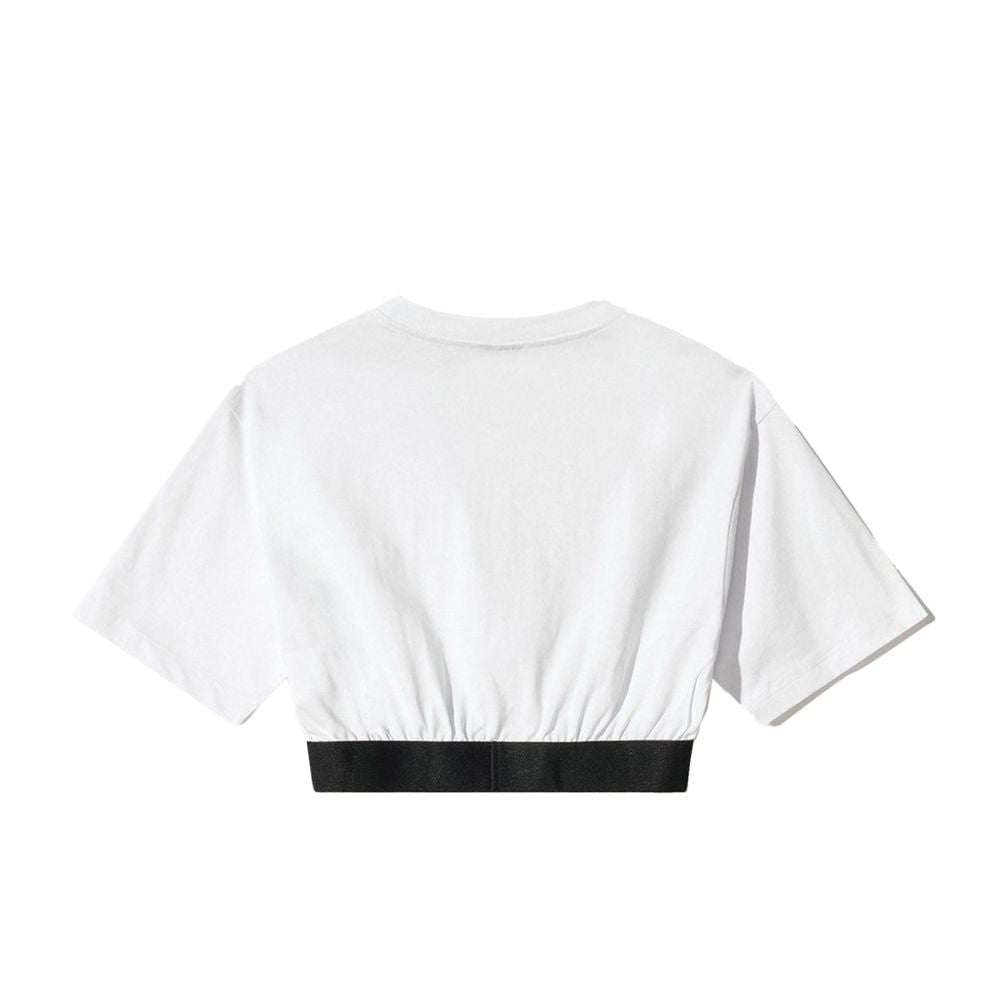 Comme Des Fuckdown White Cotton Women T-Shirt