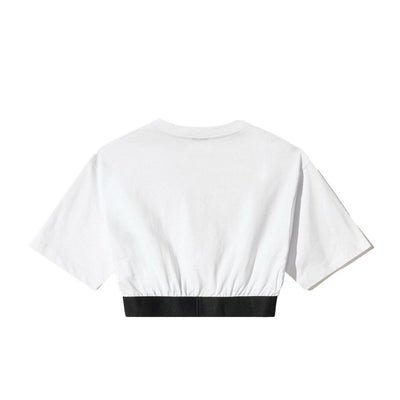 Comme Des Fuckdown White Cotton Women T-Shirt