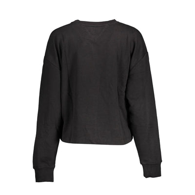 Tommy Hilfiger Black Cotton Women Sweater