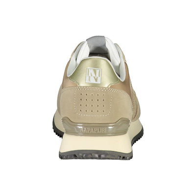 Napapijri Beige Polyester Sneaker