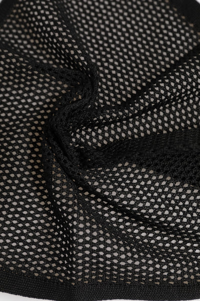 Dolce & Gabbana Black Patterned Cotton Square Foulard Scarf