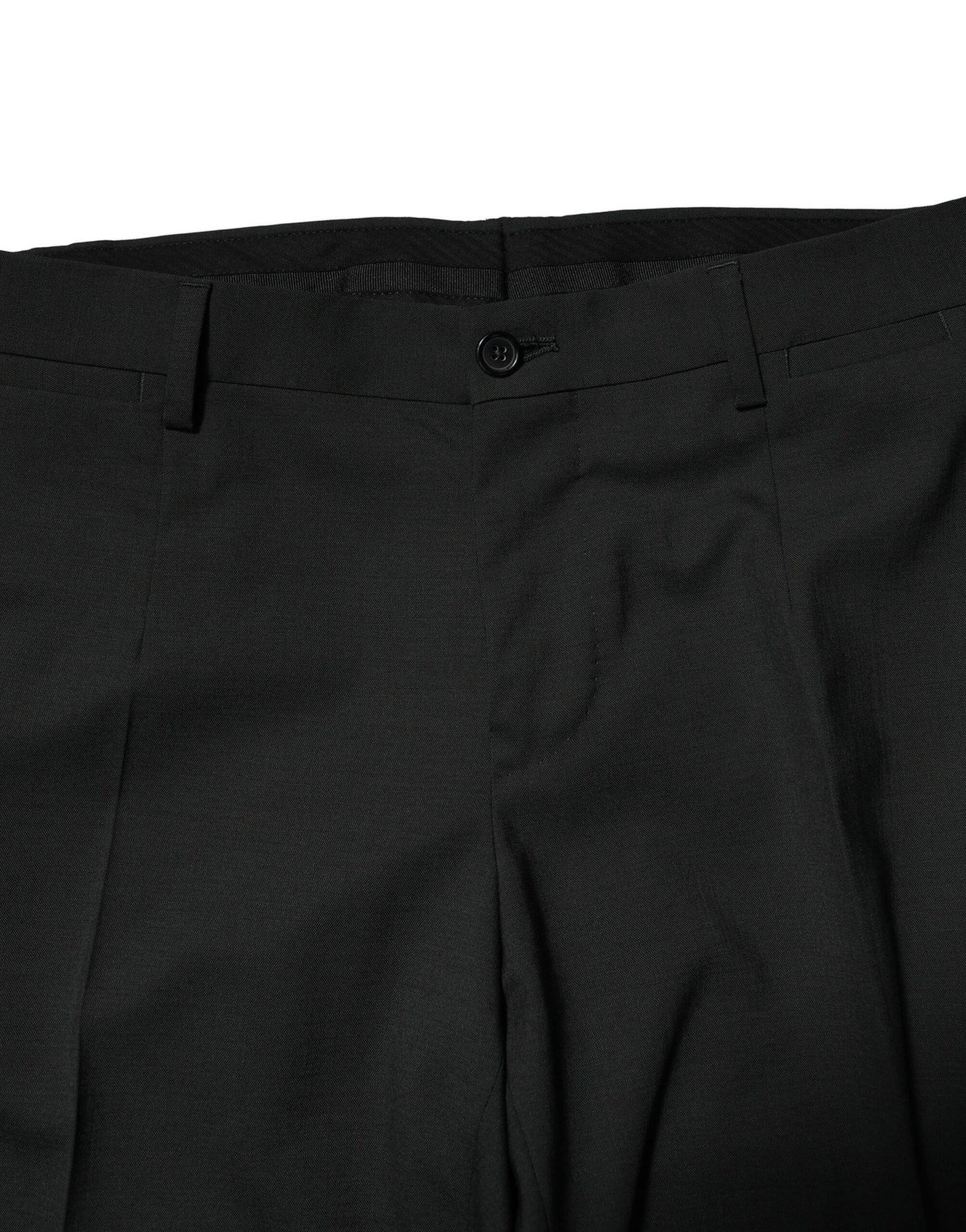 Dolce & Gabbana Black Wool 2 Piece Single Breasted Suit