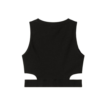 Comme Des Fuckdown Black Cotton Women Top