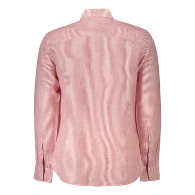 North Sails Red Linen Shirt