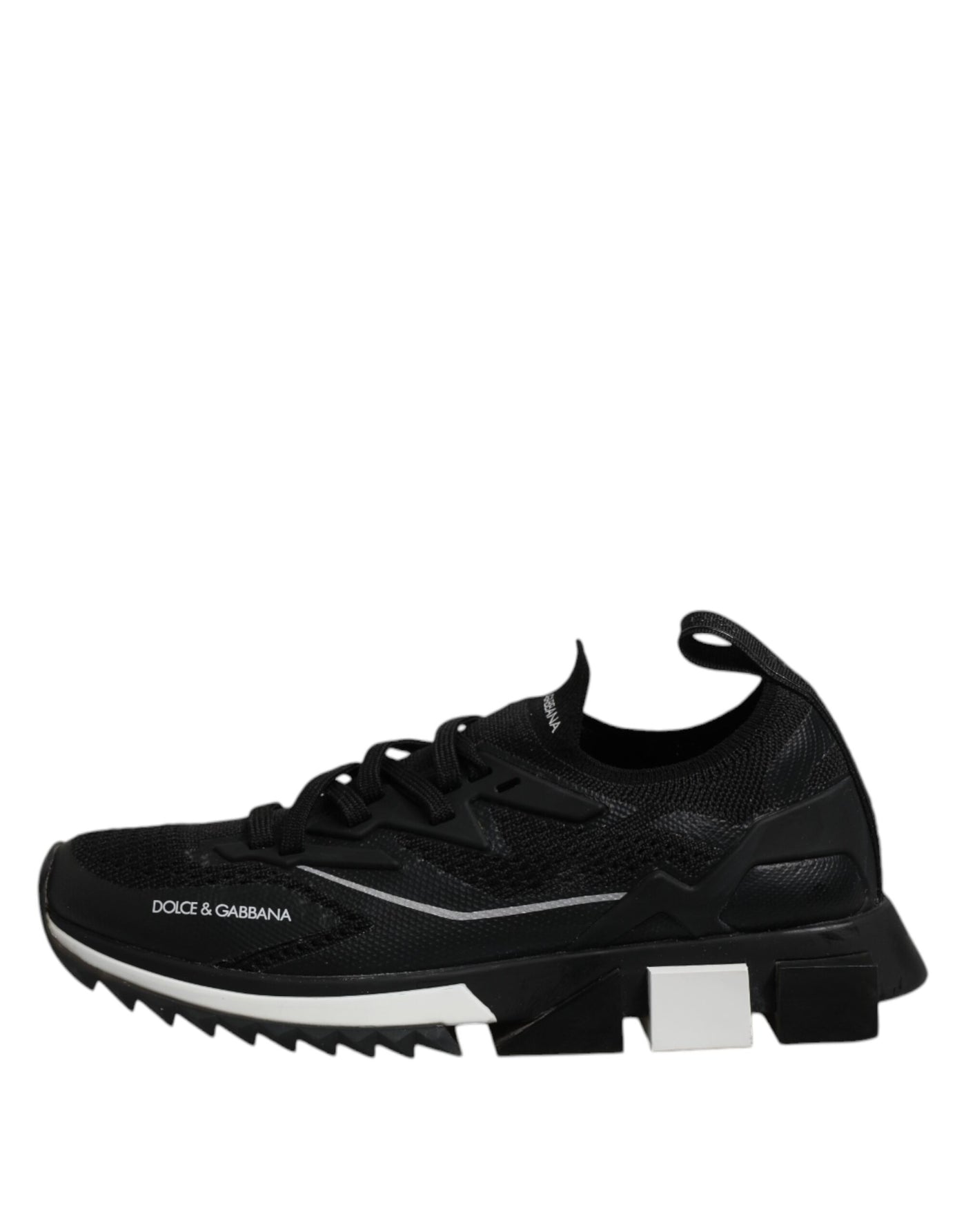 Dolce & Gabbana Black SORRENTO Sport Stretch Sneakers Shoes