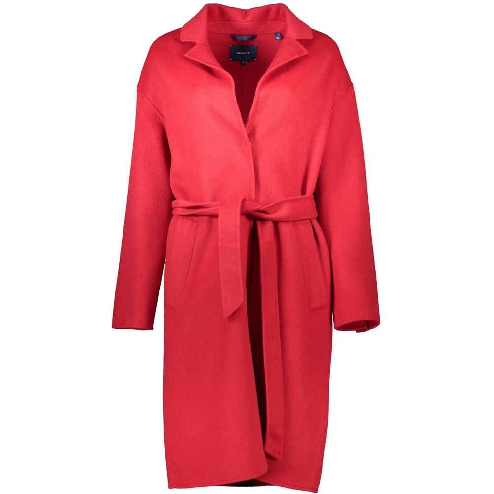 Gant Red Wool Jackets & Coat