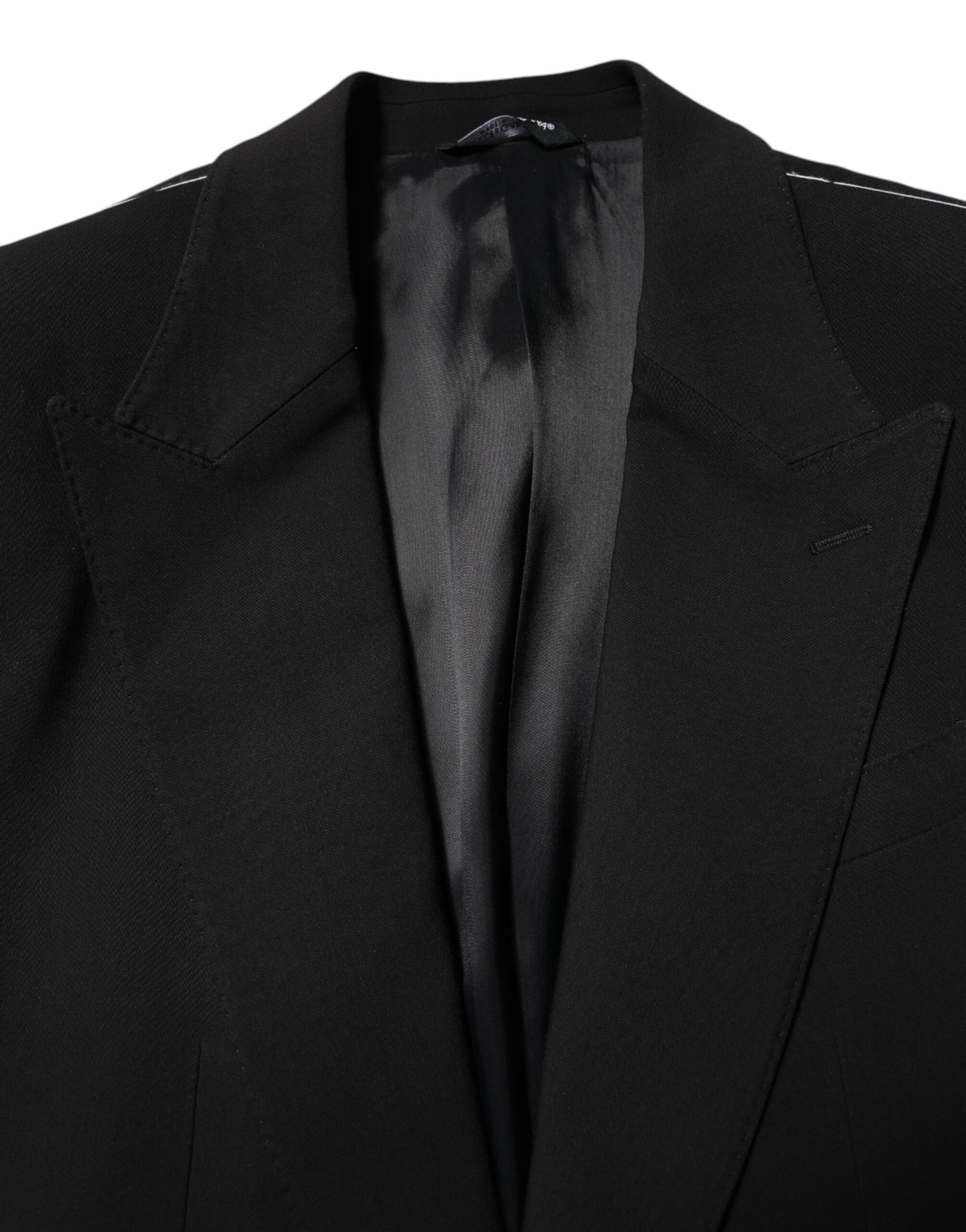 Dolce & Gabbana Black MARTINI Single Breasted 2 Piece Suit