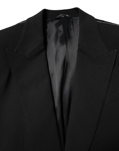 Dolce & Gabbana Black MARTINI Single Breasted 2 Piece Suit