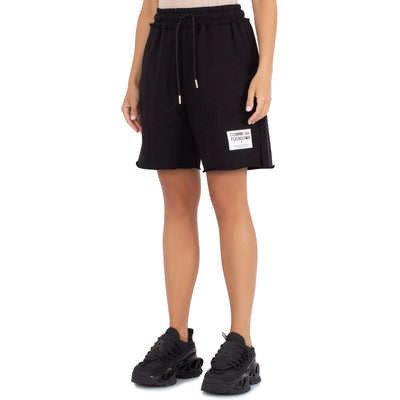 Comme Des Fuckdown Black Cotton Short