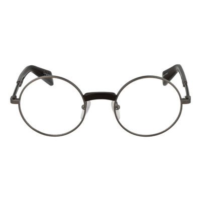Yohji Yamamoto Gray Metal Glasses (Frames)