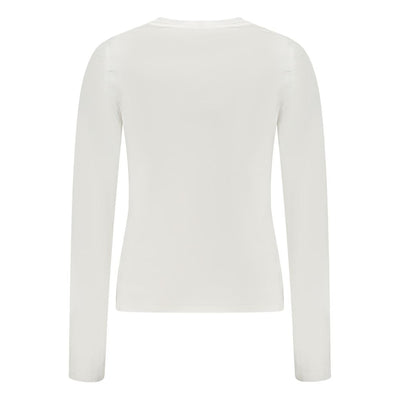 Guess Jeans White Cotton T-Shirt