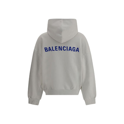 Balenciaga Gray Cotton Sweatshirt