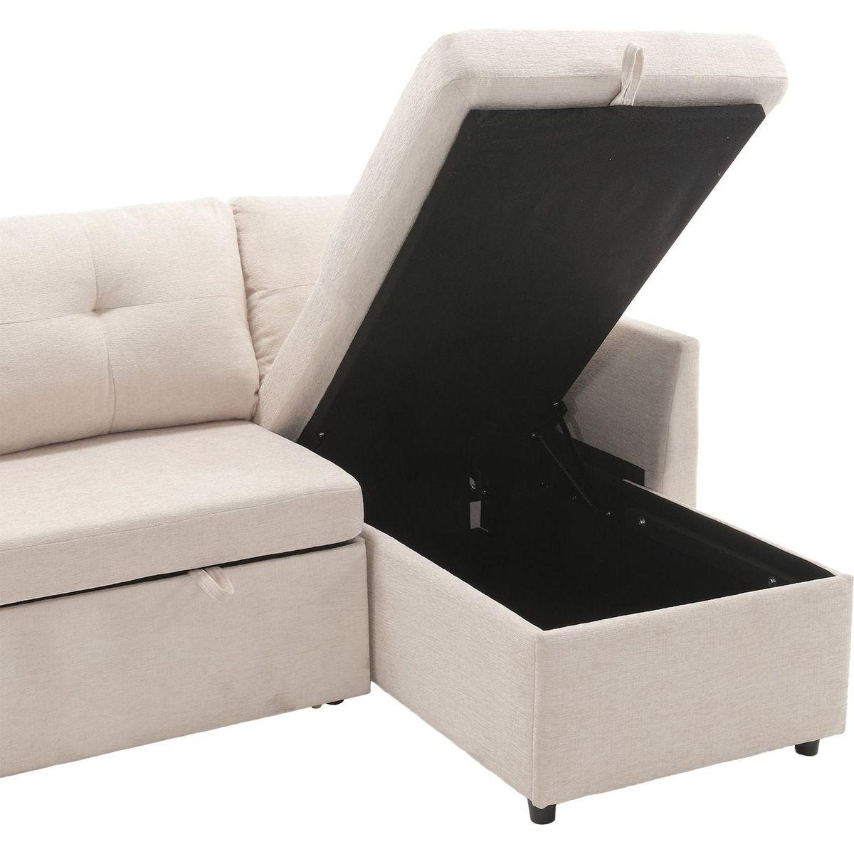 Modular Sectional Sofa L Shaped Modular Couch with Reversible Chaise Modular Sofa Sectional Couch with Storage Seats