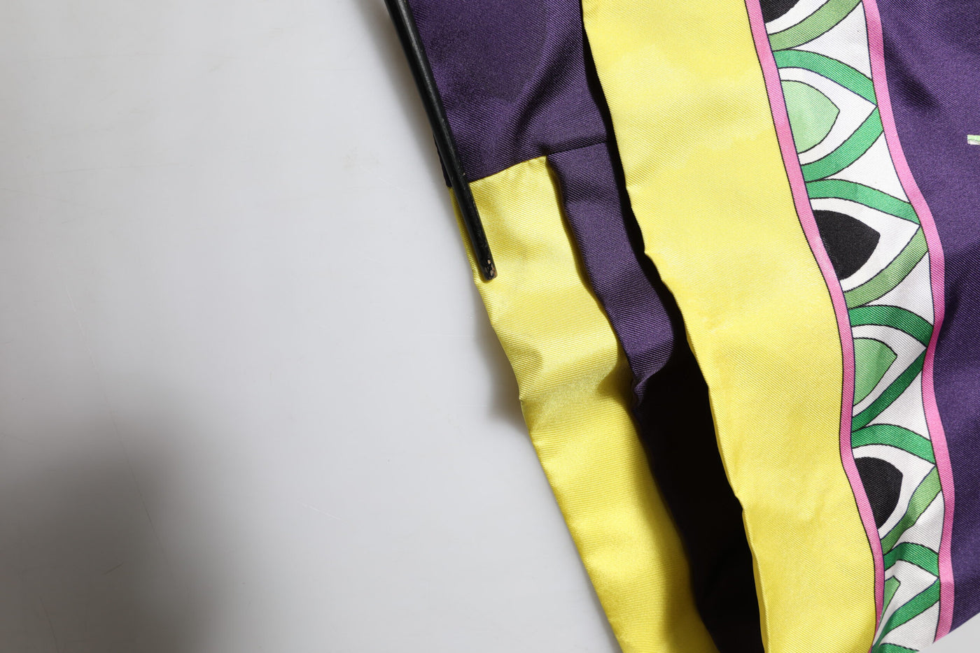 Dolce & Gabbana Blue Floral Print Silk Long Sleeves Wrap Robe