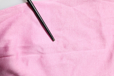 Dolce & Gabbana Pink Floral Detailing Cardigan Sweater