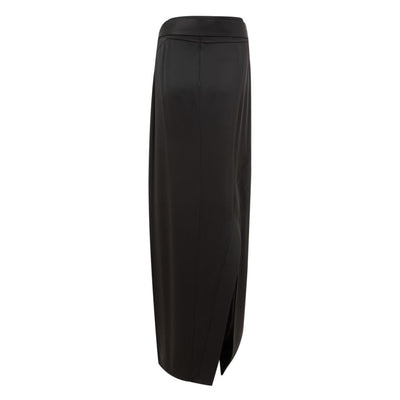 Tom Ford Black Acetate Long Skirt