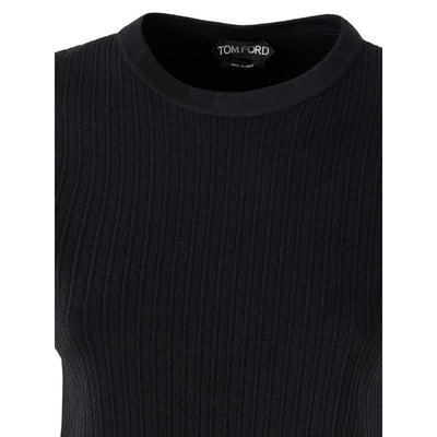 Tom Ford Black Silk T-Shirt