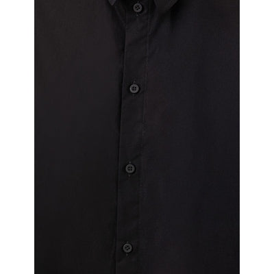 Balenciaga Black Cotton Long Dress