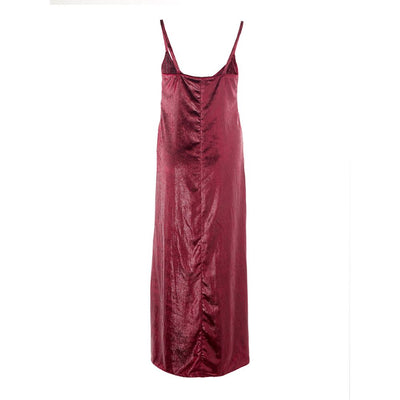 Lardini Bordeaux Polyester Cocktail Dress