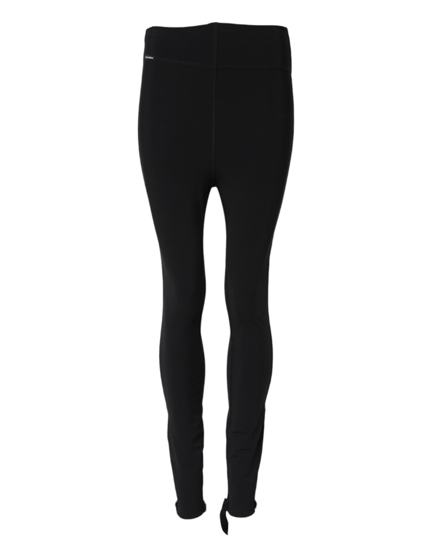 Dolce & Gabbana Black High Waisted Leggings Pants