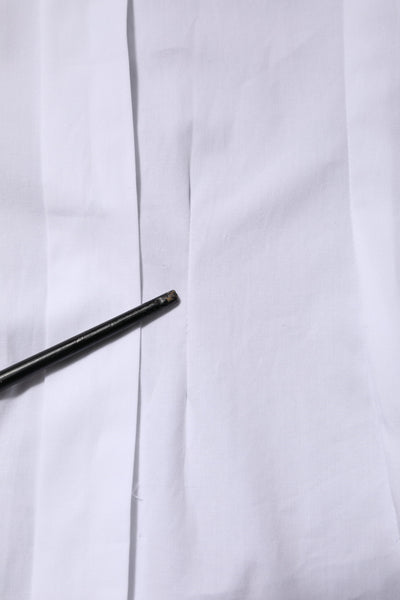 Dolce & Gabbana White Cotton Long Sleeves Collared Shirt Top